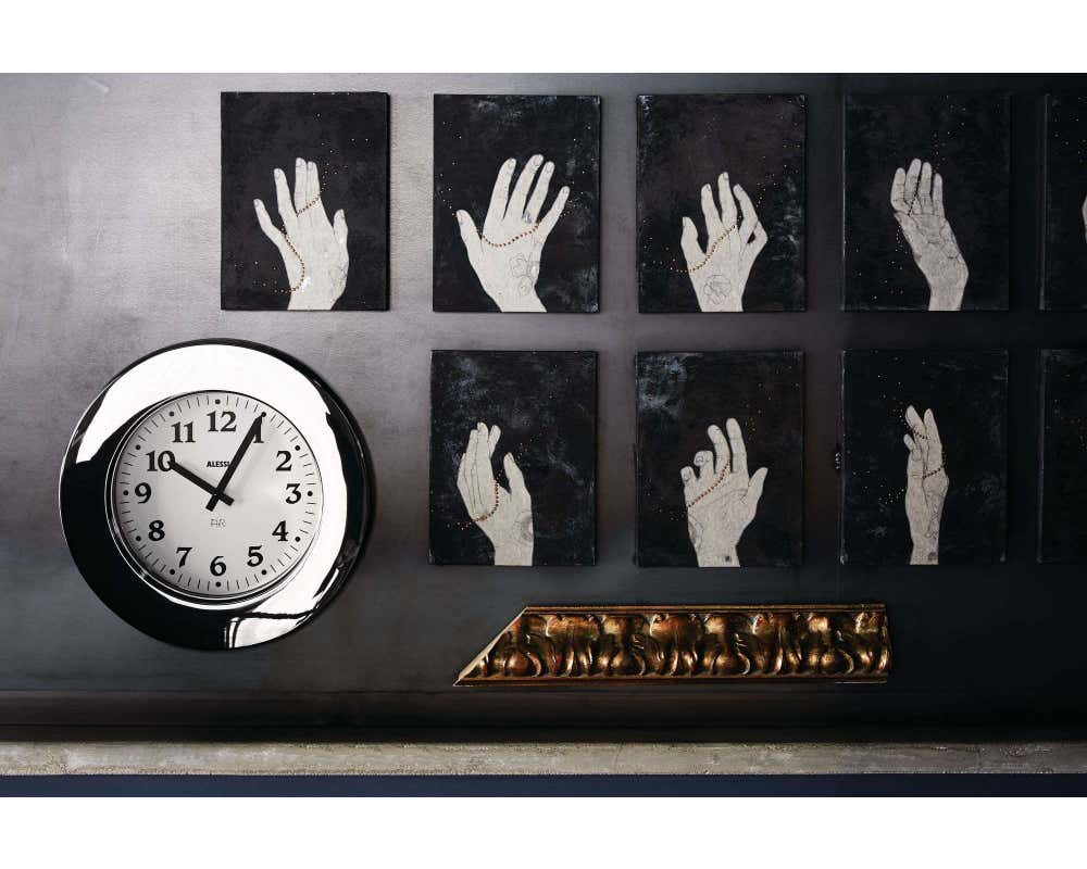 Alessi 11 Momento Wall Clock