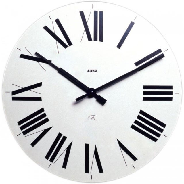 Alessi 12 Firenze Wall Clock