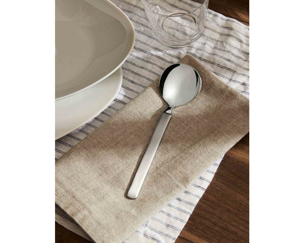 Alessi Dry Soup Spoon, Set Of 6, (4180/31