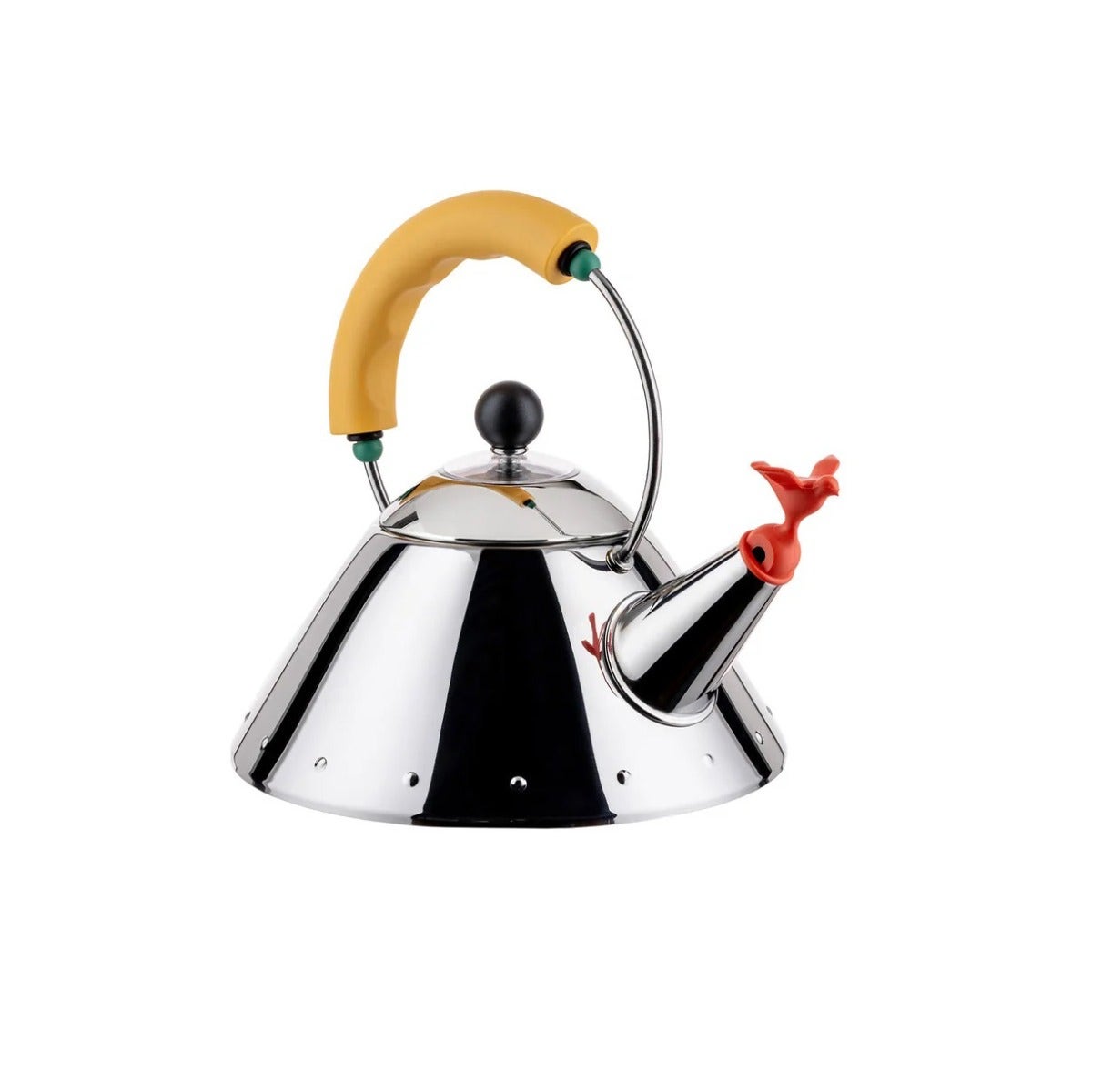 Alessi 9093/1 Michael Graves Kettle with Bird Whistle - 1 Liter
