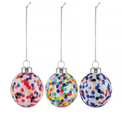 Alessi AM43SET3 Proust Christmas Bauble (Set of 3)