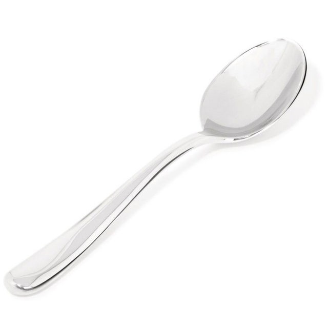 Alessi LCD01/4 Caccia Dessert Spoon (Priced Each, Sold in Sets of 6)