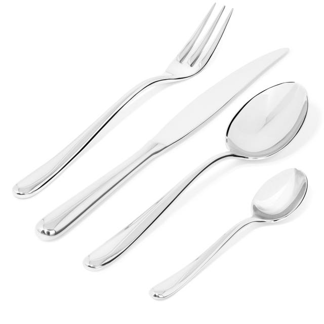 Alessi LCD01S24M Caccia Cutlery Set