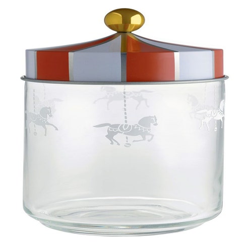 Alessi MW68S2 Circus Jars with Hermetic Lid (Set of 2)