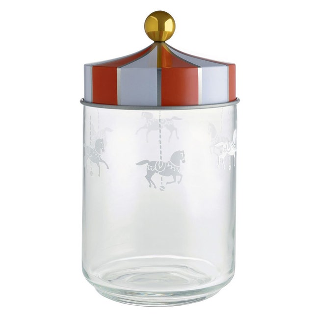 Alessi MW68S2 Circus Jars with Hermetic Lid (Set of 2)