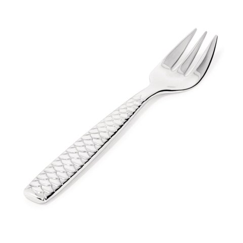Alessi FM23/36S4 Colombina Fish Oyster and Clam Forks (Set of 4)