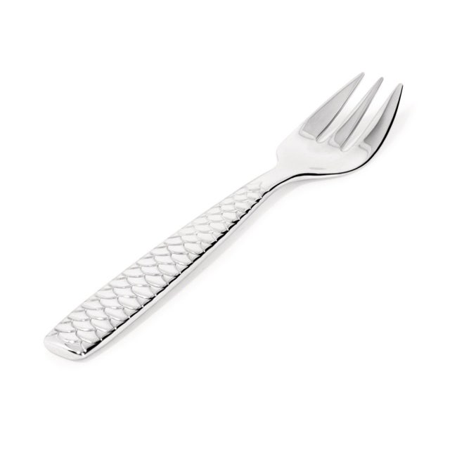 Alessi FM23/36S4 Colombina Fish Oyster and Clam Forks (Set of 4)