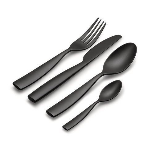 Alessi MW74S4 B Dressed En Plein Air 4 Pieces Cutlery Set