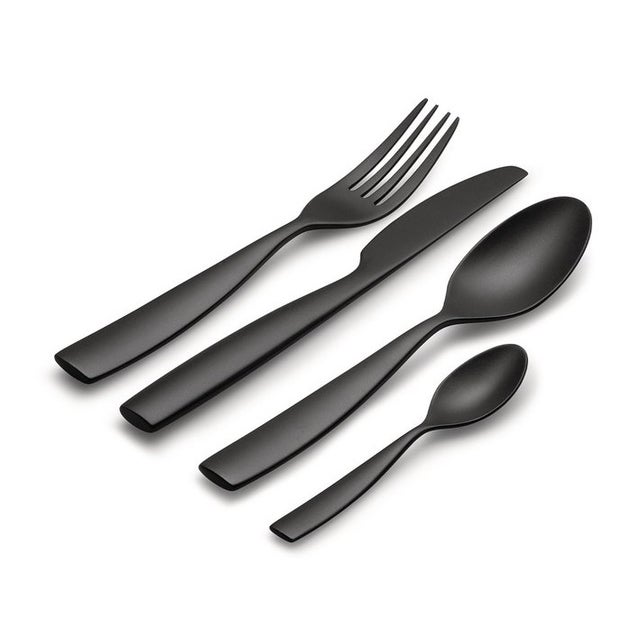 Alessi MW74S4 B Dressed En Plein Air 4 Pieces Cutlery Set