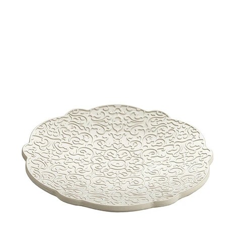 Alessi MW72/77 W Dressed En Plein Air Saucer For Mocha (Priced Each, Sold in Sets of 4)