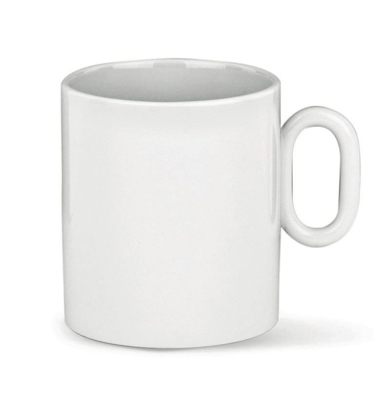Alessi MW01/89 Dressed Mug (Priced Each, Sold in Sets of 4)