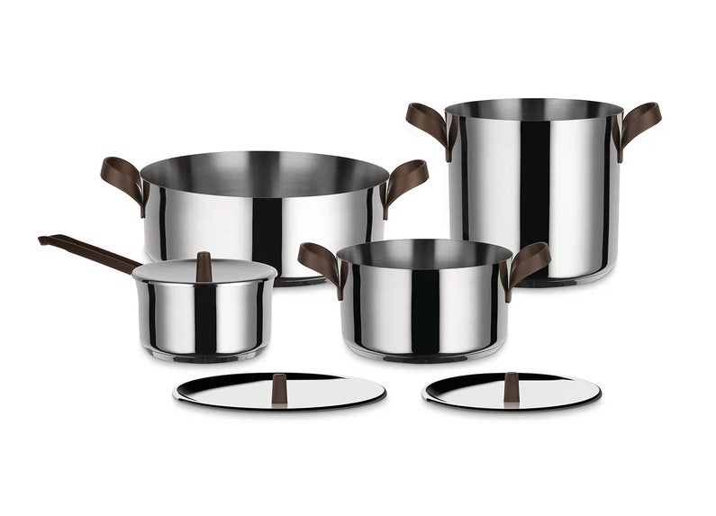 Alessi PU100S7 Edo Cookware Set