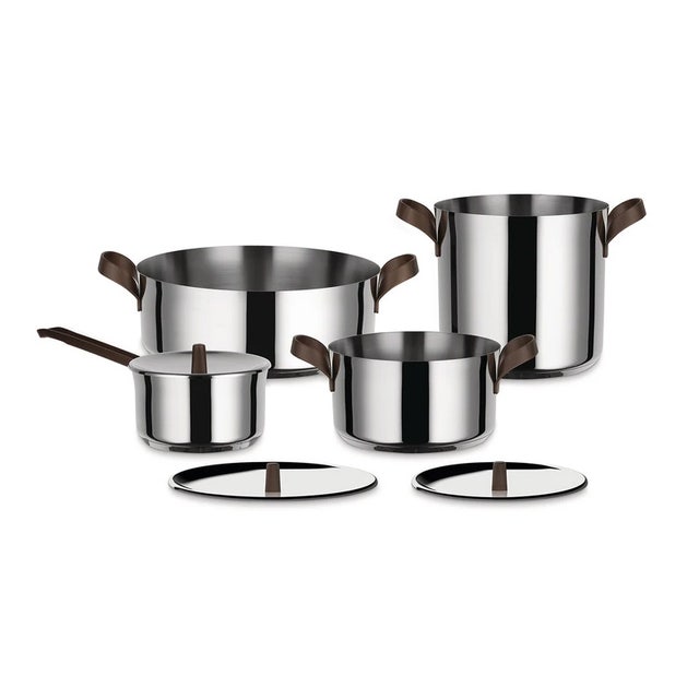 Alessi PU100S7 Edo Cookware Set