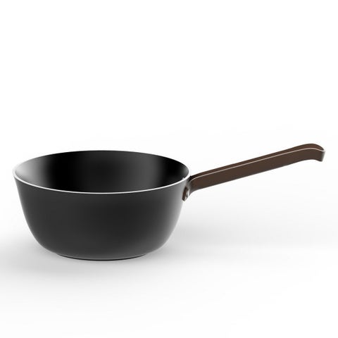 Alessi PU114/28 B Edo Deep Frying Pan
