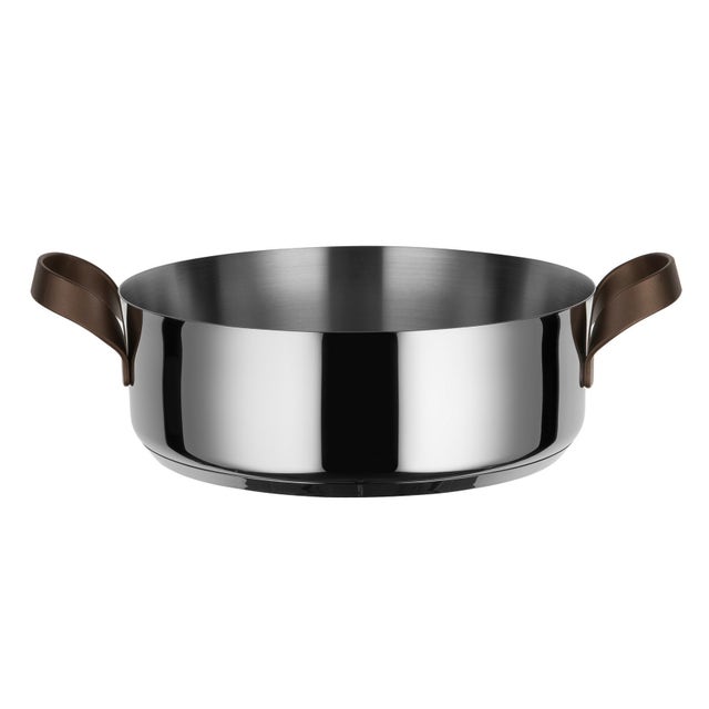 Alessi PU102 Edo Low Casserole with Two Handles