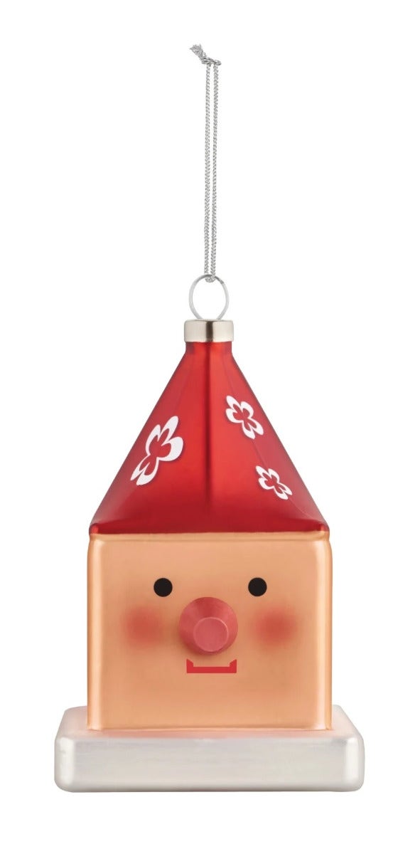 CLEARANCE Alessi GJ02 15 LE Palle Quadrate Cubocchio Christmas Ornament