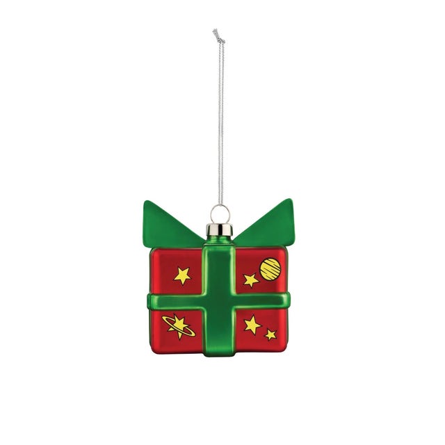 Alessi GJ02 16 LE Palle Quadrate Cobosmico Christmas Ornament