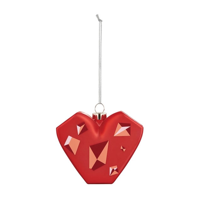 Alessi GJ02 18 LE Palle Quadrate Amore Al Cubo Christmas Ornament