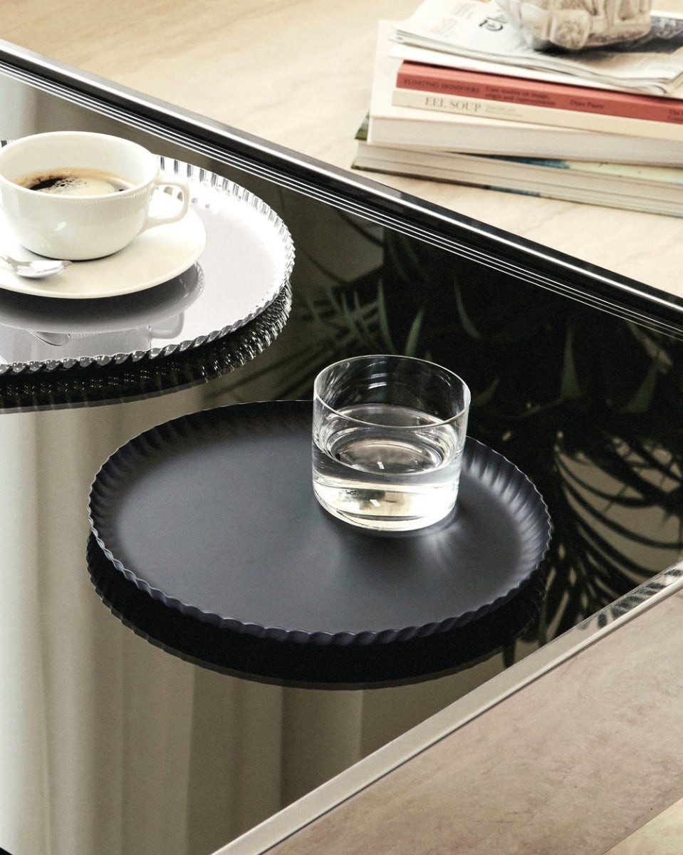 Alessi JK02 Pleats Round Trays