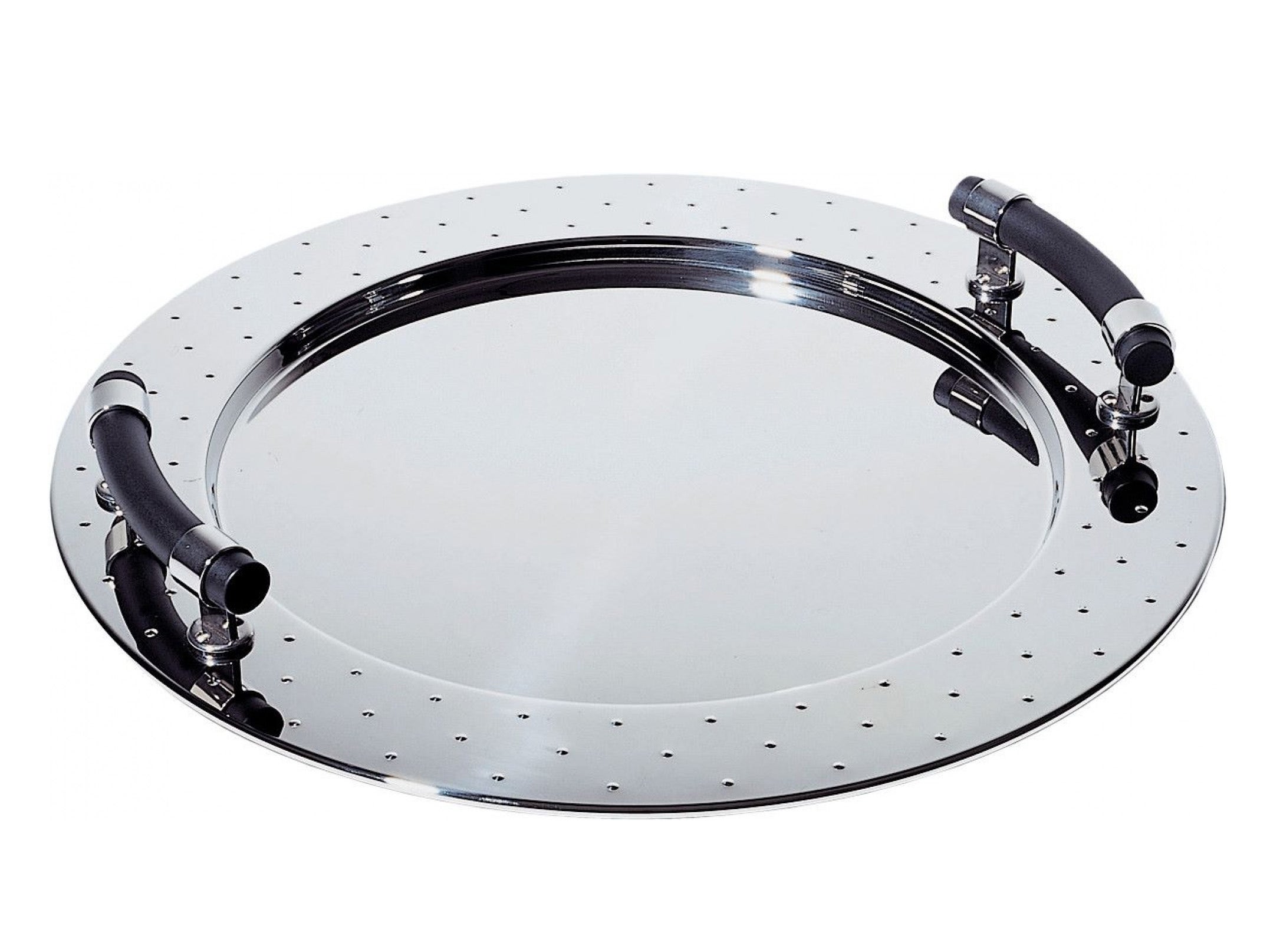 Alessi MGVASS Michael Graves Round Tray with Handles