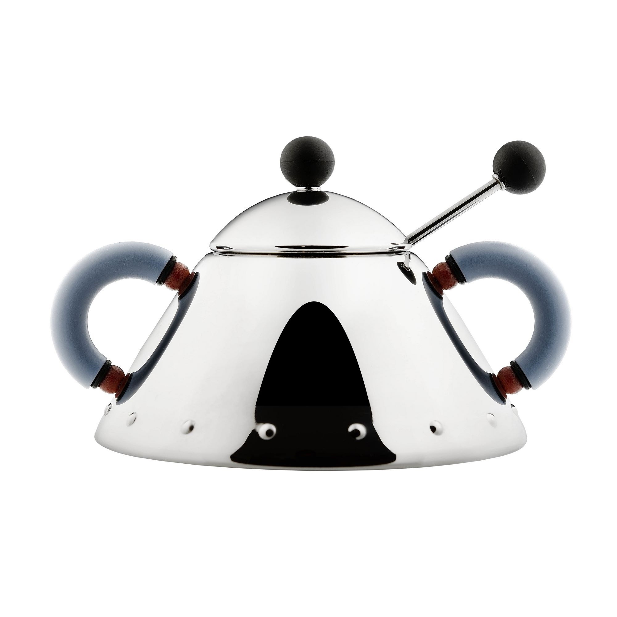 Alessi 9097 Michael Graves Sugar Bowl and Spoon