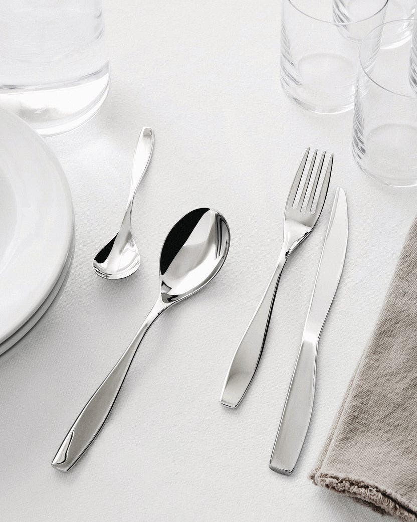 Alessi MZ01S24M Duna Cutlery Set