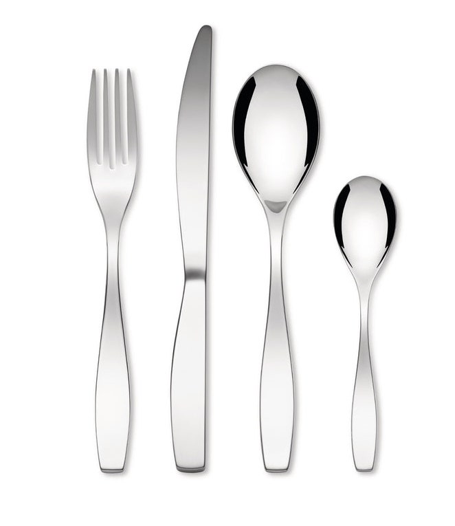 Alessi MZ01S24M Duna Cutlery Set