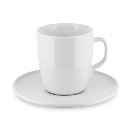 Alessi NF07/87S Itsumo Set of One Drip Coffee cup with Saucer (Priced Each, Sold in Sets of 4)