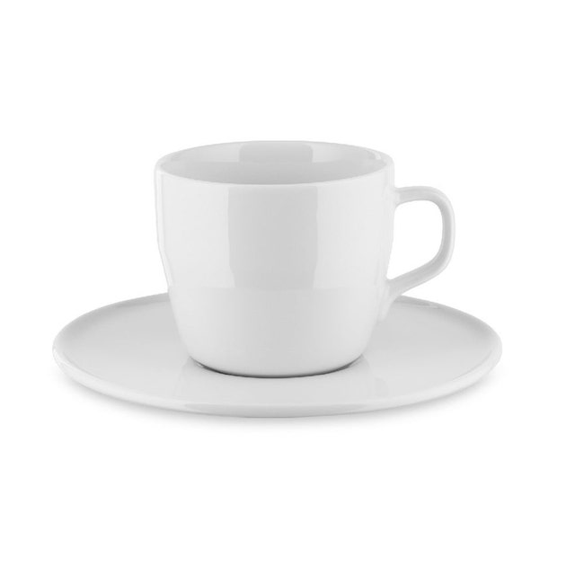 Alessi NF07/87S Itsumo Set of One Drip Coffee cup with Saucer (Priced Each, Sold in Sets of 4)