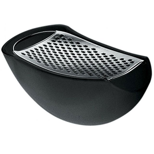 Alessi AARU01 Parmenide Grater With Cheese Cellar