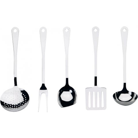Alessi AJM19S5 L Polished Kitchen Cutlery Set