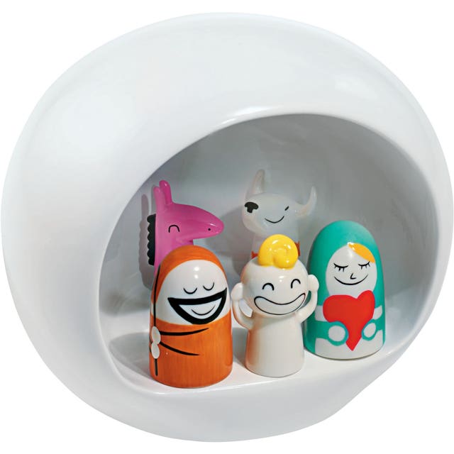 Alessi AMGI10 Presepe Group Crib