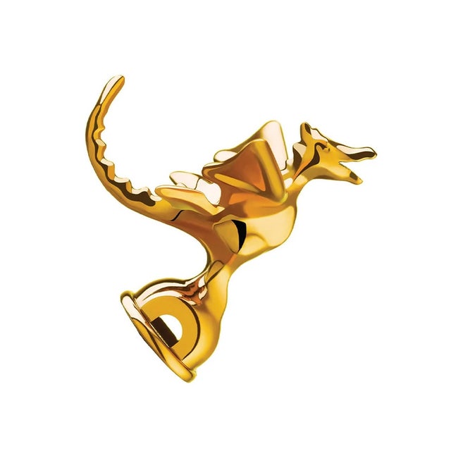 Alessi REXDRA GD Dragon Whistle Replacement for 9093 Kettle - Gold