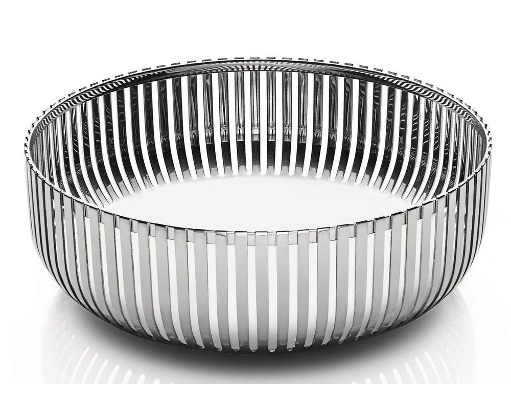 Alessi PCH02/20 - Panier de Cuisine Perforé, Acier Inoxydable 18/10 Poli, 20 cm Alessi PCH02/20 - Panier de Cuisine Perforé, Acier Inoxydable 18/10 Poli, 20 cm