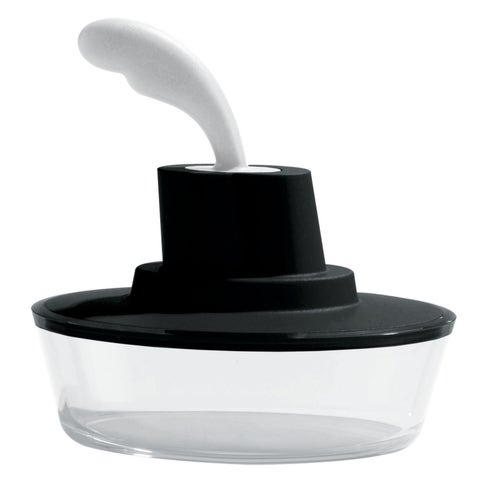 Alessi ASG13 Ship Shape Container With Small Spatula