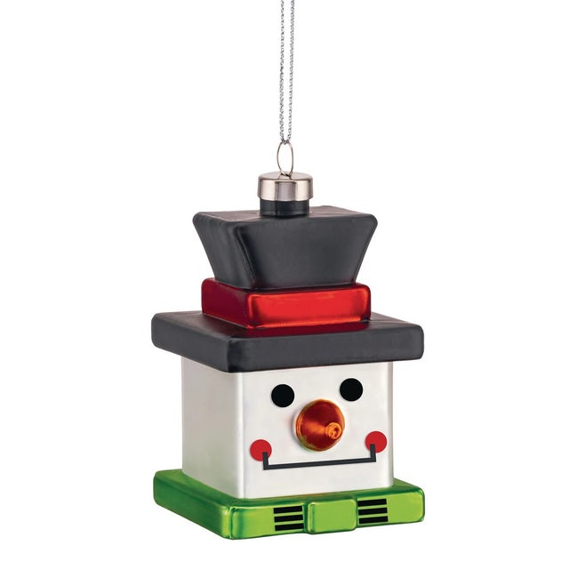 Alessi GJ02 3 Snow Cube Christmas Ornament