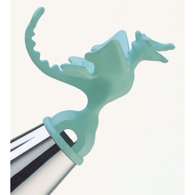 Alessi REXDRA LAZ Dragon Whistle Replacement for 9093 Kettle - Azure