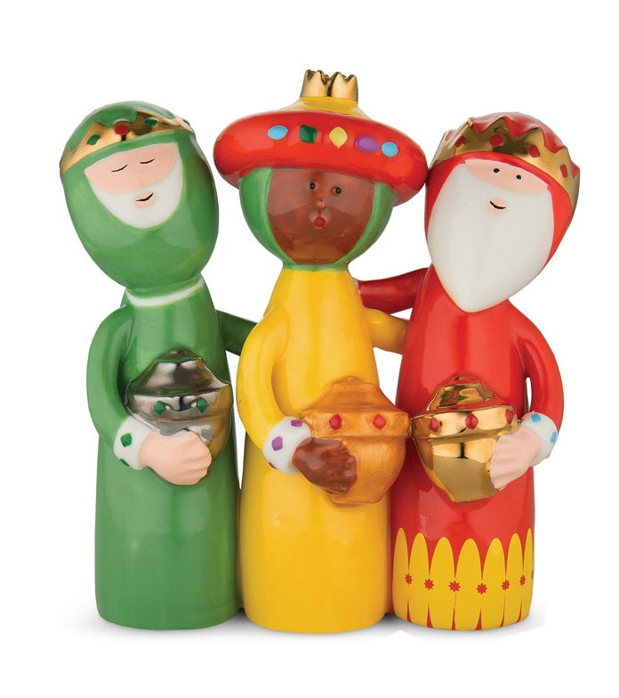 Alessi AGJ01 4 Uno, Due, Tre Re Magi Figurine