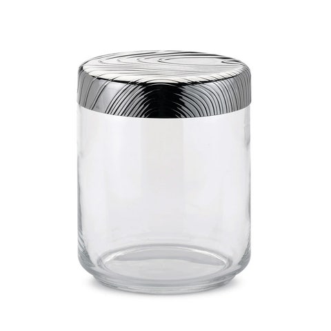 Alessi PU05 Veneer Glass Jar with Hermetic Lid