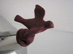 Alessi 23703/C Bird Whistle Replacement for 9093 Kettle - Red