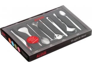 Alessi MSPOONSET Coffee Spoons (Set of 8)
