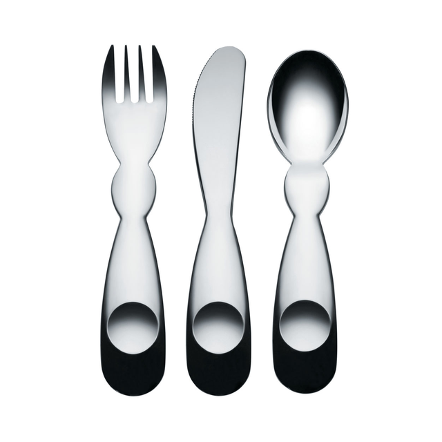 Alessi AM41S3 Alessini Children Cutlery Set