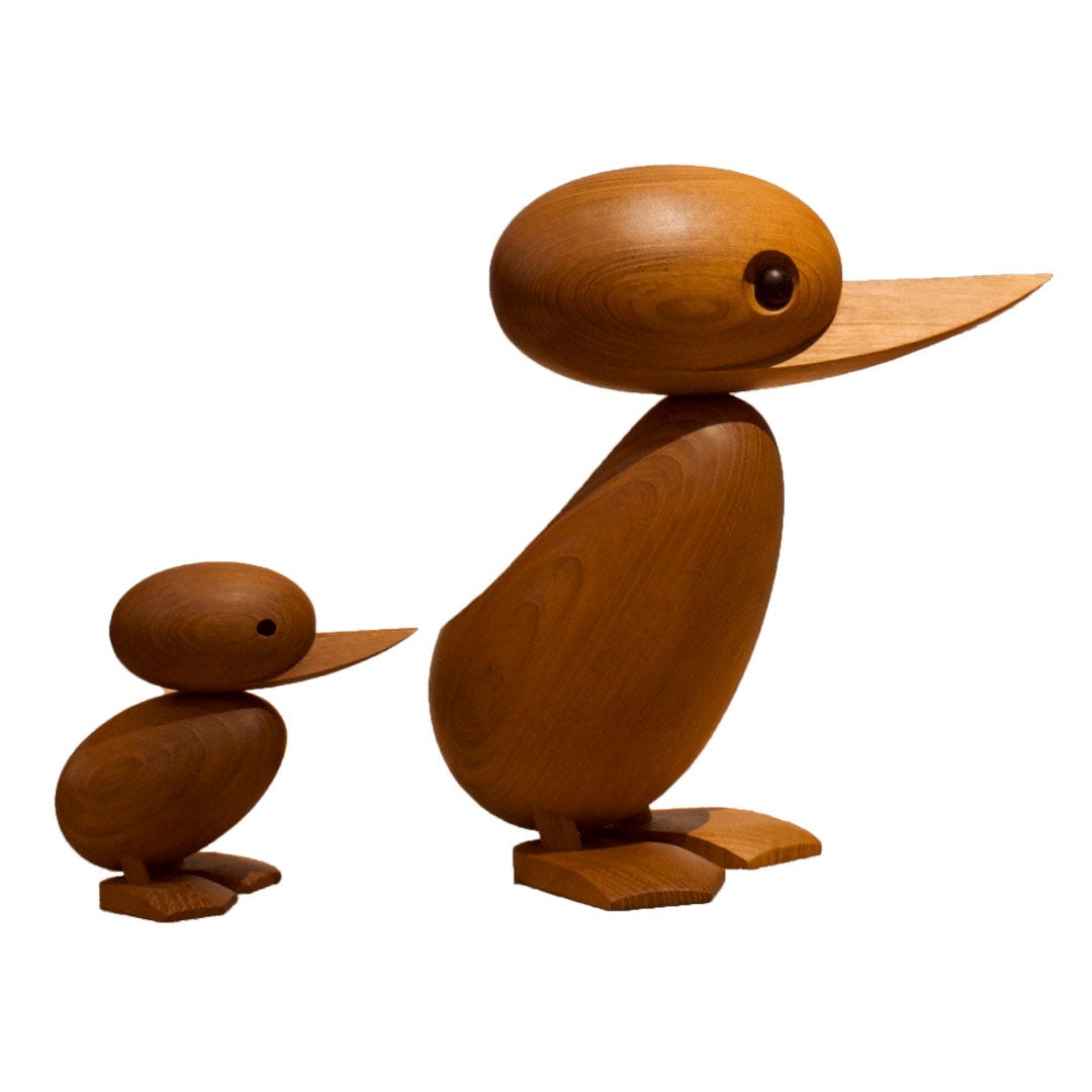 Architectmade Giant Duck & Duckling (Set of 2)