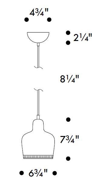 Artek Golden Bell A330S Pendant Lamp