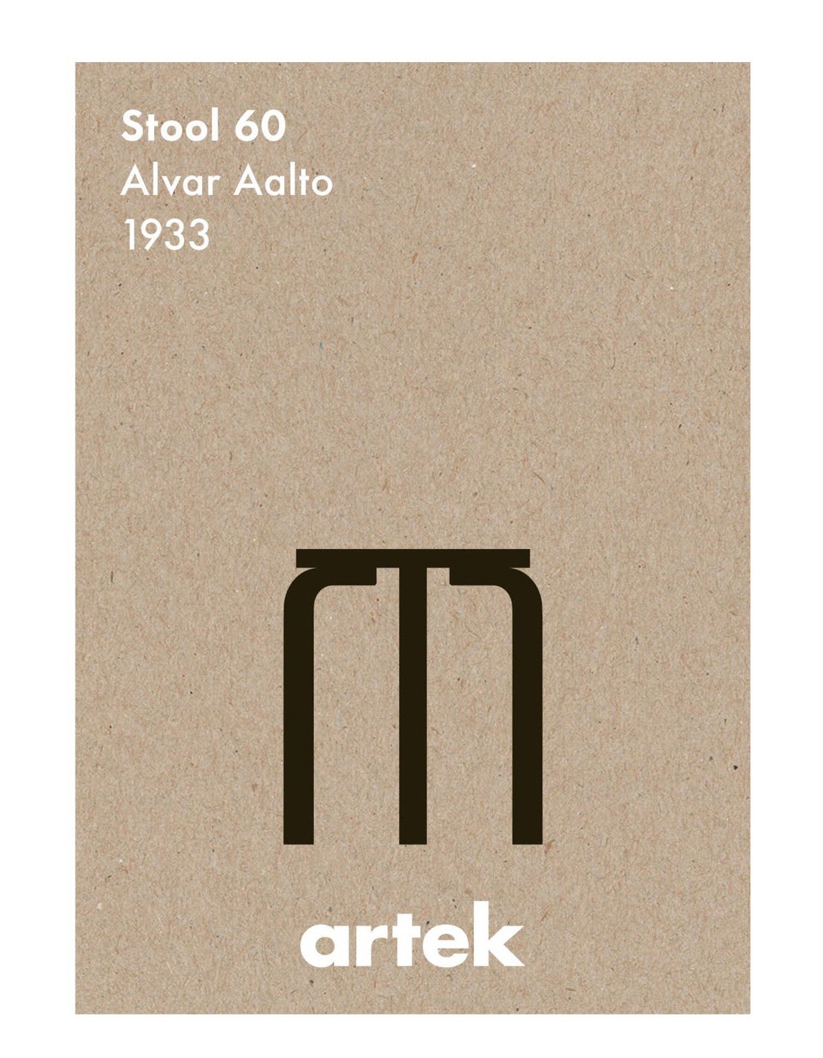 Artek Stool 60 Poster