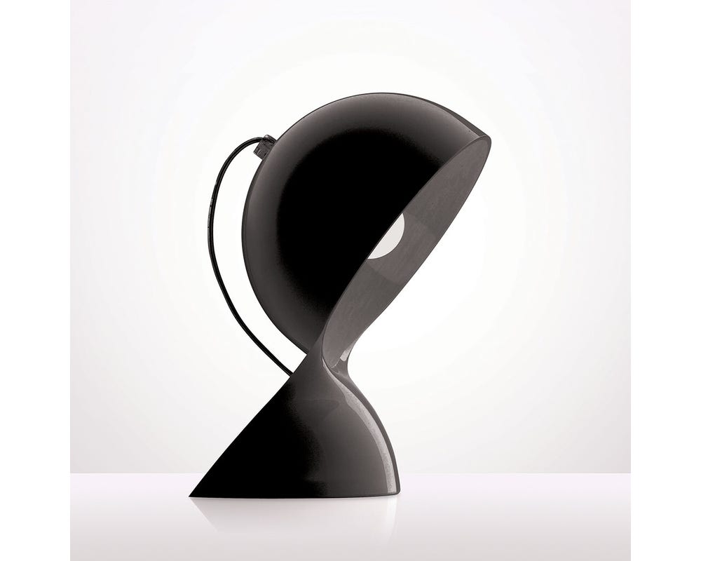 Artemide Dalu Lampada Da Tavolo - Design Moderno In Vetro Bianco 100W - Foto 7