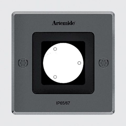 Artemide Ego 90 Downlight Square Recessed Ceiling Lamp