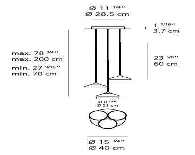 Artemide Orsa Suspension Lamp