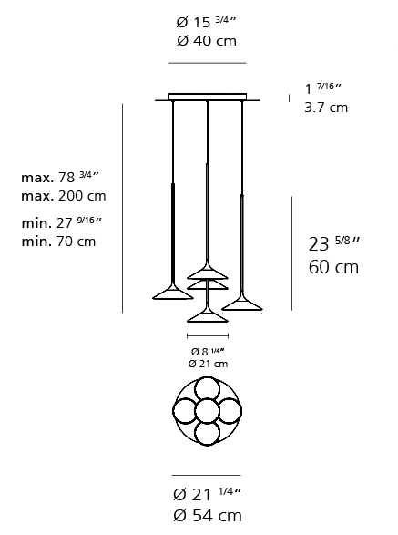 Artemide Orsa Suspension Lamp