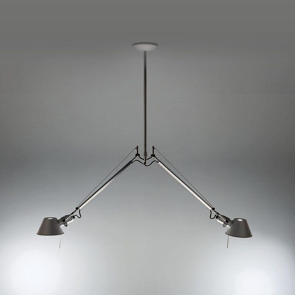 Artemide Tolomeo Double Suspension Lamp